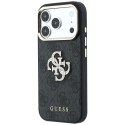 GUESS futerał do IPHONE 18 Pro /17 Pro (Big Strass Logo 4G) brązowy