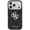 GUESS futerał do IPHONE 18 Pro /17 Pro (Big Strass Logo 4G) brązowy