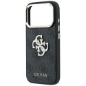GUESS futerał do IPHONE 18 Pro /17 Pro (Big Strass Logo 4G) brązowy
