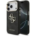 GUESS futerał do IPHONE 18 Pro / 17 Pro GUE005483 (PU W/ Big 4G Classic Logo) czarny złoty