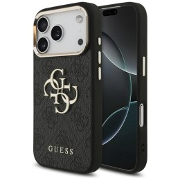 GUESS futerał do IPHONE 18 Pro / 17 Pro GUE005483 (PU W/ Big 4G Classic Logo) czarny złoty