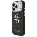 GUESS futerał do IPHONE 18 Pro / 17 Pro GUE005483 (PU W/ Big 4G Classic Logo) czarny złoty