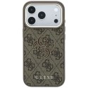 GUESS futerał do IPHONE 18 Pro Max/17 Pro Max (Big Resin Logo 4G) brązowy