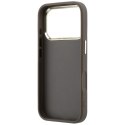 GUESS futerał do IPHONE 18 Pro Max/17 Pro Max (Big Strass Logo 4G) brązowy