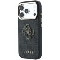 GUESS futerał do IPHONE 18 Pro Max / 17 Pro Max GUE005482 (PU FW Resin Logo) czarny