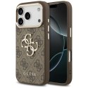 GUESS futerał do IPHONE 18 Pro Max / 17 Pro Max GUE005488 (PU W/ Big 4G Classic Logo) brązowy złoty