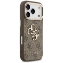 GUESS futerał do IPHONE 18 Pro Max / 17 Pro Max GUE005488 (PU W/ Big 4G Classic Logo) brązowy złoty