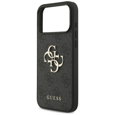 GUESS futerał do IPHONE 18 Pro Max / 17 Pro Max GUE005524 (4G PU Big Logo) czarny