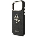 GUESS futerał do IPHONE 18 Pro Max / 17 Pro Max GUE005594 (PU W/ Big 4G Classic Logo) czarny złoty