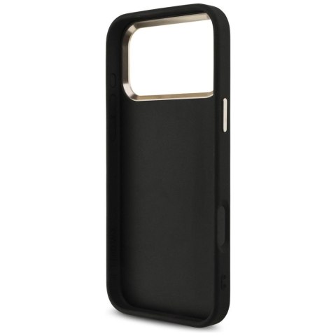 GUESS futerał do IPHONE 18 Pro Max / 17 Pro Max GUE005594 (PU W/ Big 4G Classic Logo) czarny złoty