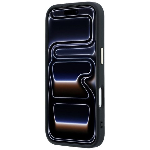 GUESS futerał do IPHONE 18 Pro Max/17 Pro Max kompatybilny z MagSafe (Saffiano Small 4G & Classic Logo) czarny