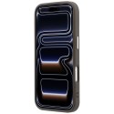 GUESS futerał do IPHONE 18 Pro/17 Pro (Big Resin Logo 4G) brązowy