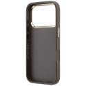 GUESS futerał do IPHONE 18 Pro/17 Pro (Big Resin Logo 4G) brązowy