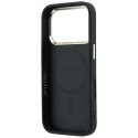 GUESS futerał do IPHONE 18 Pro/17 Pro kompatybilny z MagSafe (Saffiano Small 4G & Classic Logo) czarny