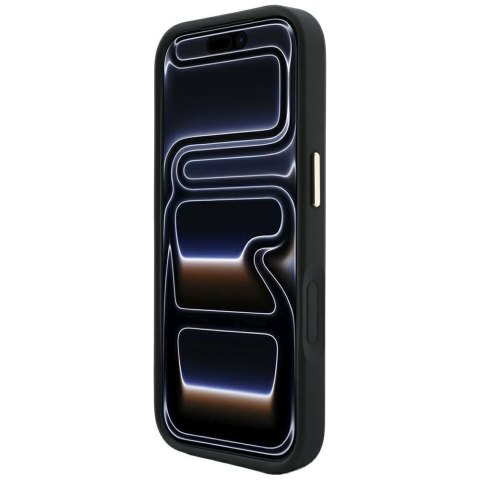 GUESS futerał do IPHONE 18 Pro/17 Pro kompatybilny z MagSafe (Stripe Round and Classic Logos 4G) czarny