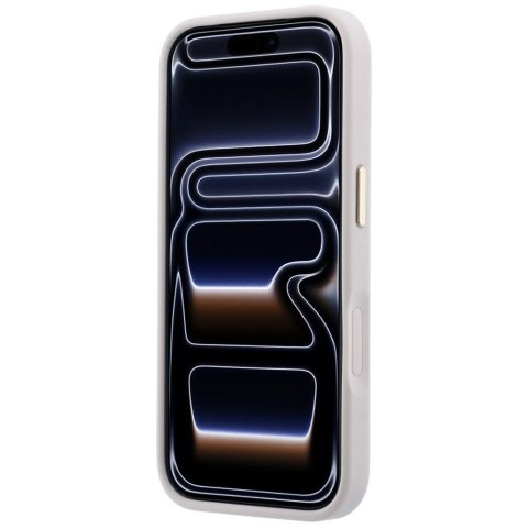 GUESS futerał do IPHONE 18 Pro/17 Pro kompatybilny z MagSafe (Stripe Round and Classic Logos 4G) różowy
