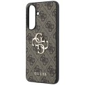 GUESS futerał do SAMSUNG Galaxy A37 GUHCSA374GMGBR (4G Big Metal Logo) brązowy