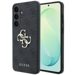 GUESS futerał do SAMSUNG S26 FE (Leather 4G Metal Logo) czarny