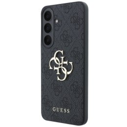 GUESS futerał do SAMSUNG S26 FE (Leather 4G Metal Logo) czarny