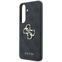 GUESS futerał do SAMSUNG S26 FE (Leather 4G Metal Logo) czarny
