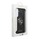 GUESS futerał do SAMSUNG S26 FE (Leather 4G Metal Logo) czarny