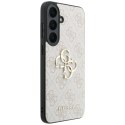 GUESS futerał do SAMSUNG S26 FE (Leather 4G Metal Logo) różowy
