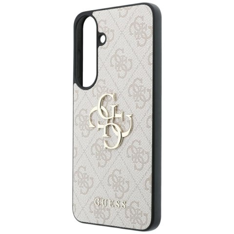 GUESS futerał do SAMSUNG S26 FE (Leather 4G Metal Logo) różowy