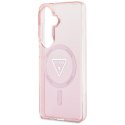 GUESS futerał do SAMSUNG S26 GUHMS26SHGTMLCGP (Magnetic IML Gradient Triangle) różowy