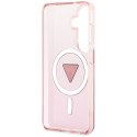 GUESS futerał do SAMSUNG S26 GUHMS26SHGTMLCGP (Magnetic IML Gradient Triangle) różowy