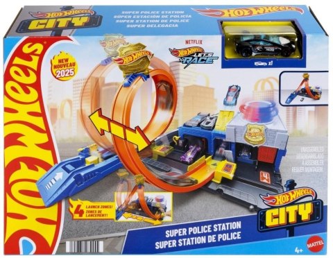 Hot Wheels City Posterunek policji Super Pętla