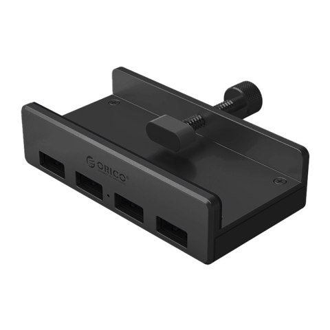 Hub Orico MH4PU montowany na zacisk 4x USB-A 3.0 - czarny