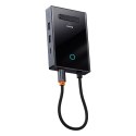 Hub USB-C 8w1 Baseus PioneerJoy HDMI 4K@60Hz + HDMI 4K@30Hz + DisplayPort 8K@30Hz + VGA + 2 x USB-A 3.0 + 2 x USB-C - szary