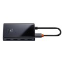 Hub USB-C Baseus PioneerJoy 4xUSB-A 3.0 - szary