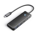 Hub USB-C Orico PAPW2AC-C3 stacja dokująca 2x USB-A 3.0 + 2x USB-C 3.0 - czarny