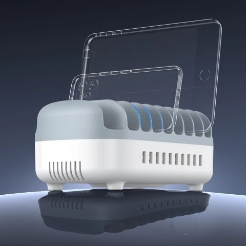 Inteligentna stacja ładowania Orico DUK-10P-V1 10 x USB-A - biała