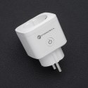Inteligentne gniazdko 230V Forcell F-Energy EU02 z WiFi, programatorem i wsparciem dla Tuya / Amazon Alexa białe