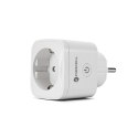 Inteligentne gniazdko 230V Forcell F-Energy EU02 z WiFi, programatorem i wsparciem dla Tuya / Amazon Alexa białe