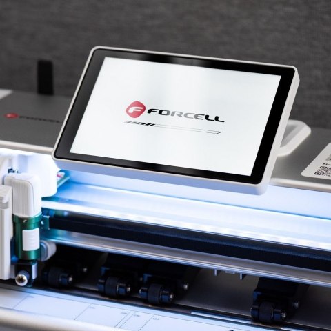 Inteligentny ploter 3 generacji do folii Forcell na ekrany LCD do 16" + aplikator biały