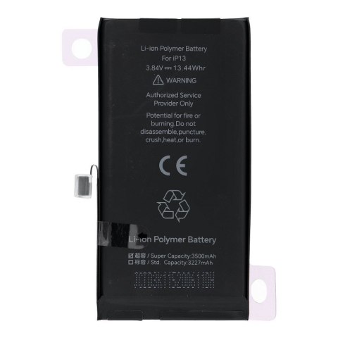 JCID Bateria z możliwością przypisania jako USED do iPhone 13 3500 mAh (zwiększona pojemność)