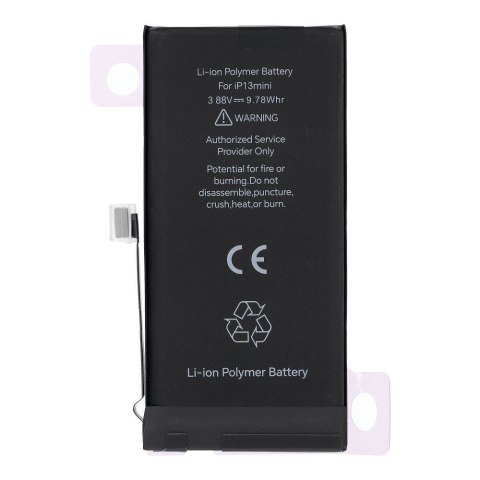 JCID Bateria z możliwością przypisania jako USED do iPhone 13 Mini 2520 mAh (zwiększona pojemność)