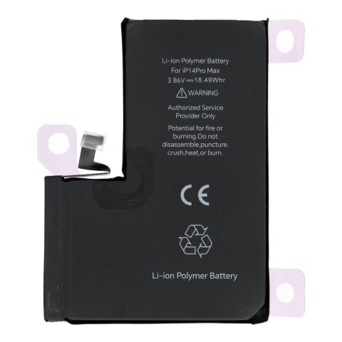 JCID Bateria z możliwością przypisania jako USED do iPhone 14 Pro Max 4790 mAh (zwiększona pojemność)