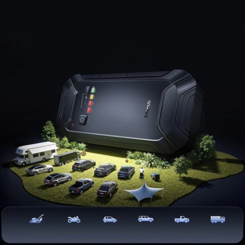 Jump starter Baseus PrimeTrip VJ1 12000mAh - czarny