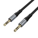 Kabel AUX Jack 3,5 mm do Jack 3,5 mm Hoco 1,5 m UPA33 czarny
