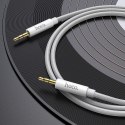 Kabel AUX Jack 3,5 mm do Jack 3,5 mm Hoco 1 m UPA19 srebrny
