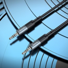 Kabel AUX Jack 3,5 mm do Jack 3,5 mm Hoco 1 m UPA23 szary (SC)