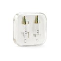 Kabel AUX Jack 3,5 mm (męski) do Jack 3,5 mm (męski) BOX 1 m biały