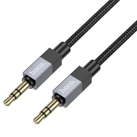 Kabel AUX Jack 3,5 mm (męski) do Jack 3,5 mm (męski) Hoco 1 m UPA32 czarny