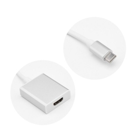 Kabel HDMI (żeński) do Typ C 3.1 (męski) Plug & Play 4K