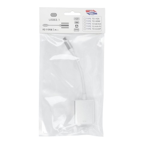 Kabel HDMI (żeński) do Typ C 3.1 (męski) Plug & Play 4K