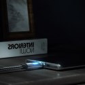 Kabel Orico LDC2C USB-C - USB-C PD 100 W z wyświetlaczem LED 480 Mb/s 2 m - 2szt. - czarny